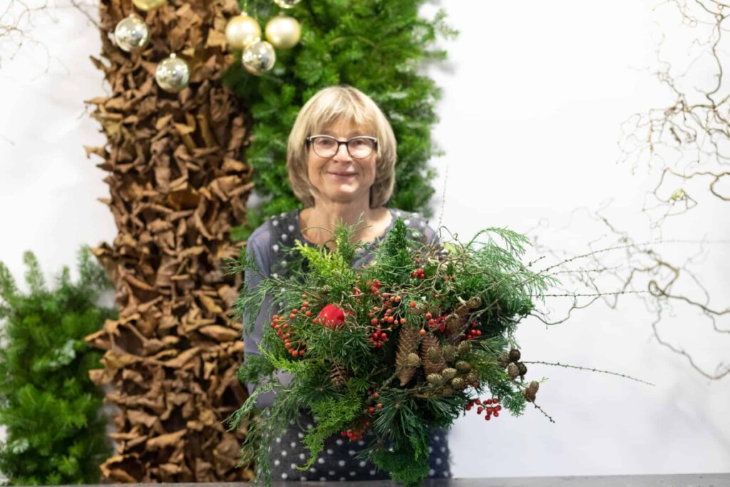 Haltbarer Grünstrauß